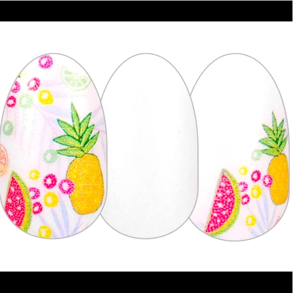 Color Street nail strips TUTTI FRUTTI
